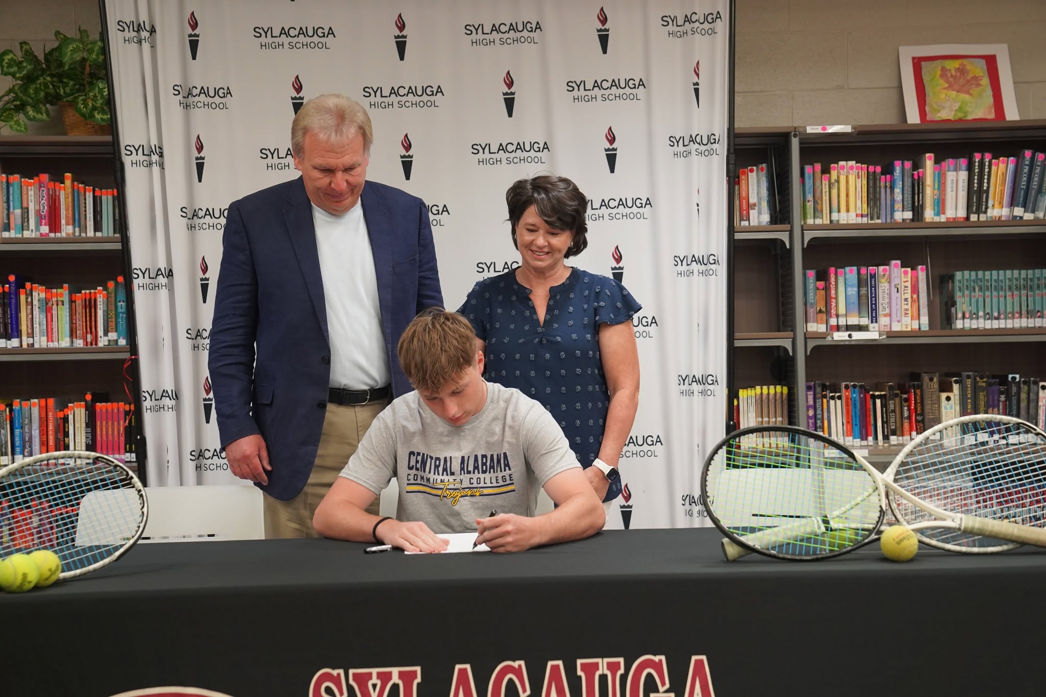 Zac Abernathy commits to Central Alabama Community College tennis program