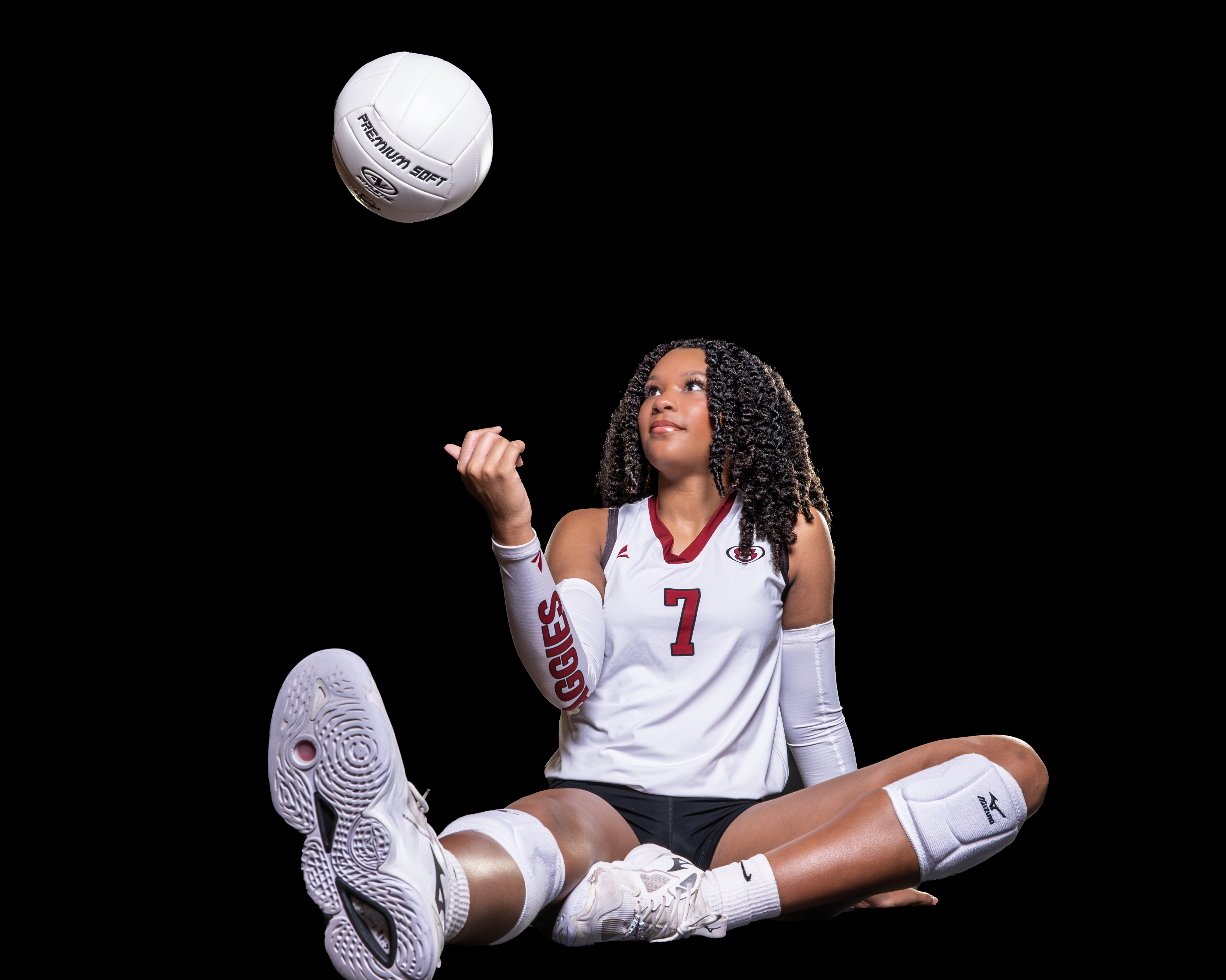 Hall Shines with 17 Kills in Aggies' Victory Over Calera