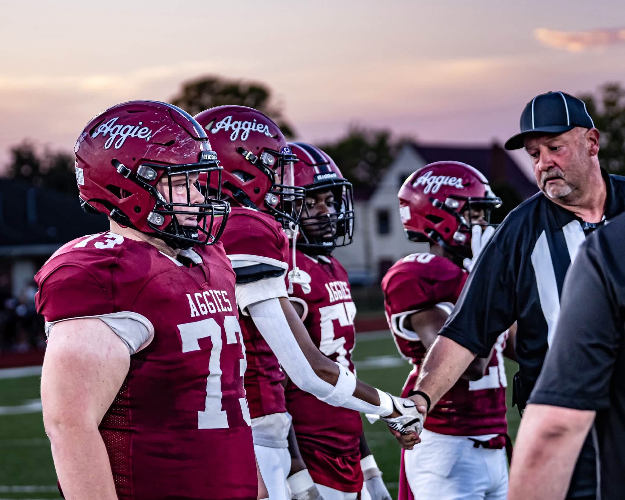 Aggie Football falls to Leeds in region showdown